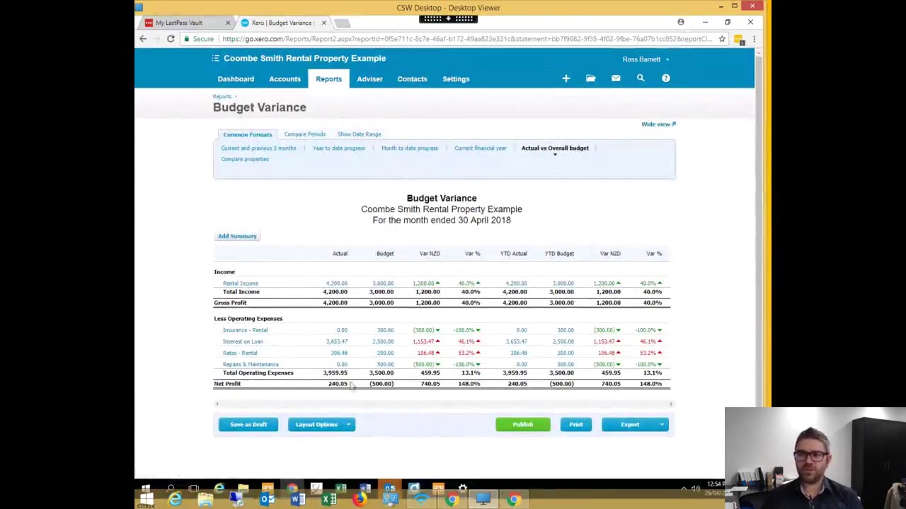 Xero Property tips and tricks watch on full screen! YouTube