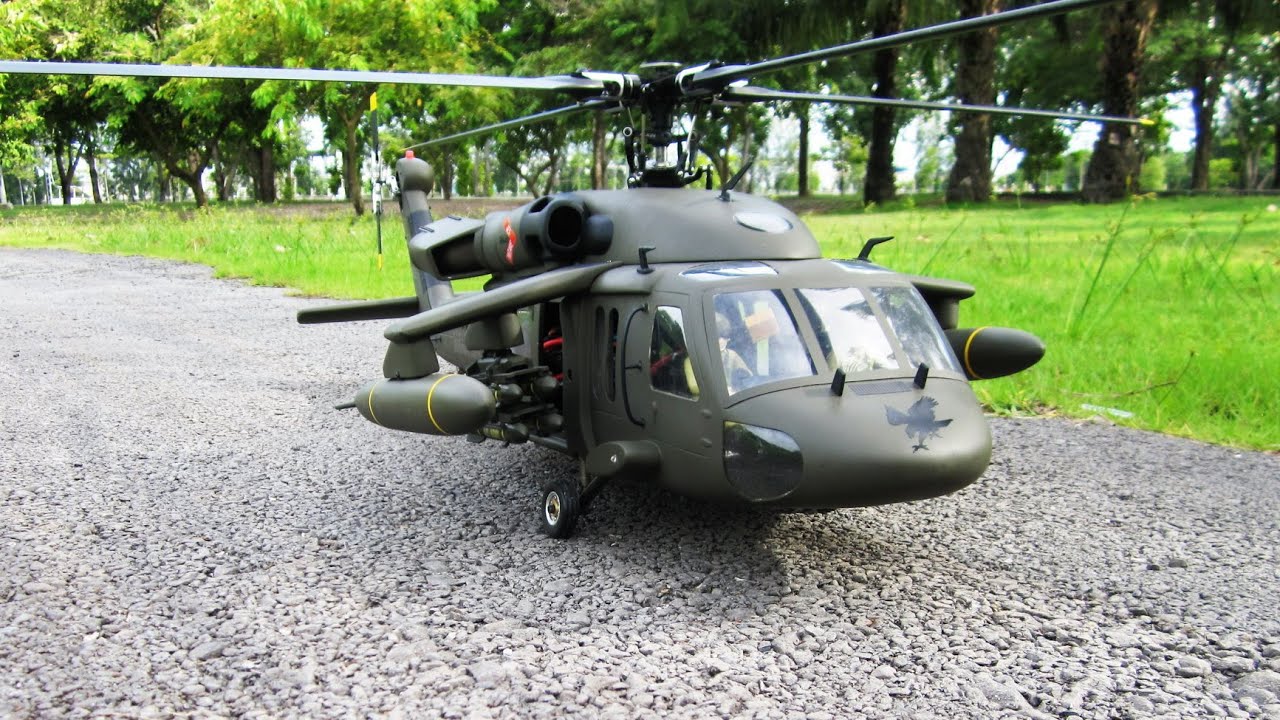 large scale rc blackhawk helicopter