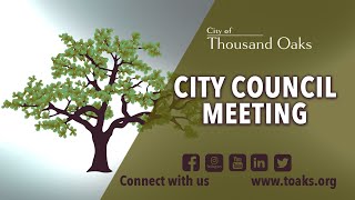 Thousand Oaks City Council Regular Meeting - May 7 2024