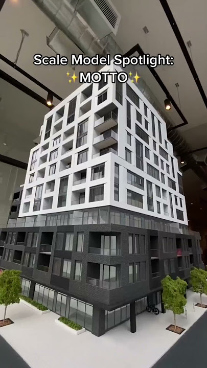 Scale Model Spotlight: Motto🤩✨ #architecture