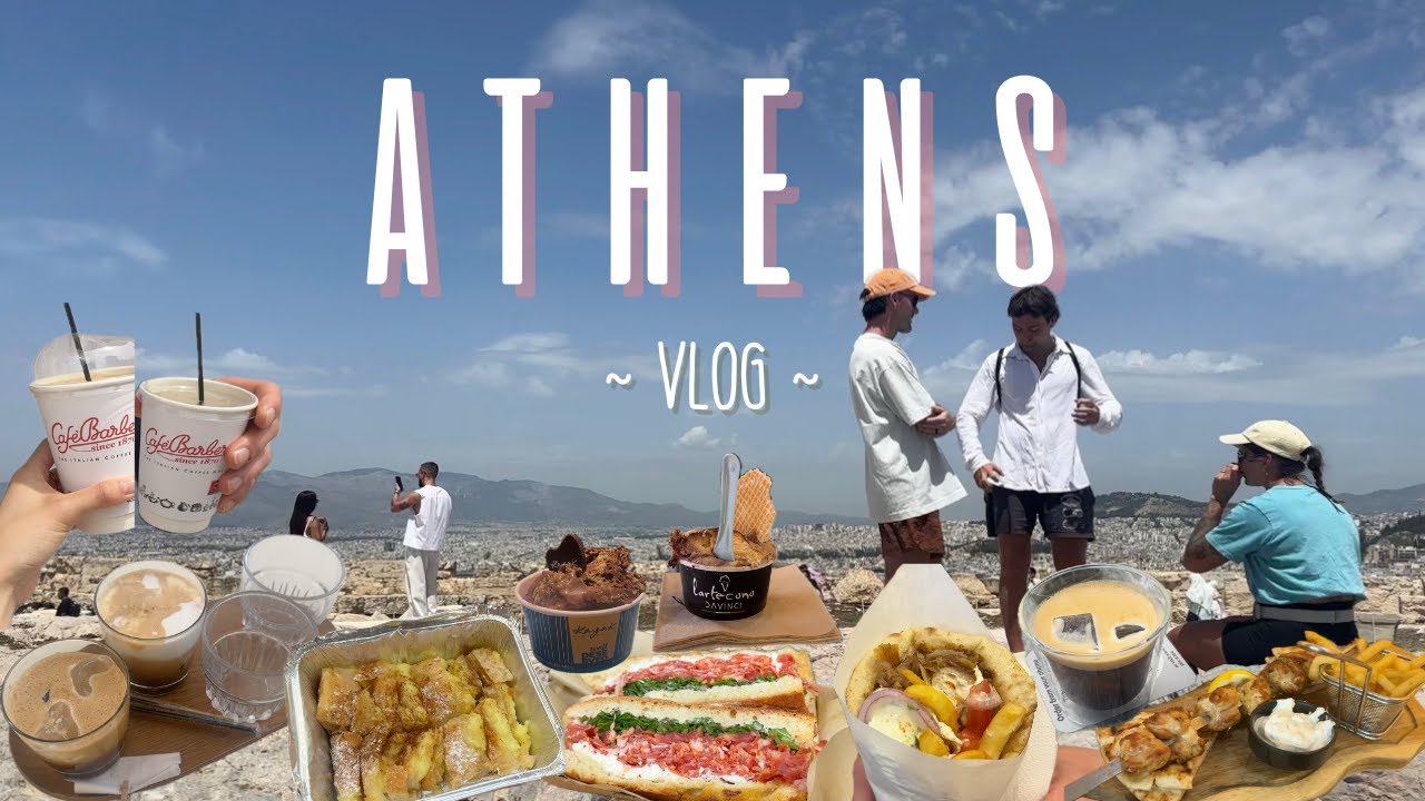 Exploring the Streets of Athens | Visiting The Best Food Spots