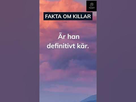 5 fakta om killar tjejer borde veta om. #fakta #fördig #sverige #