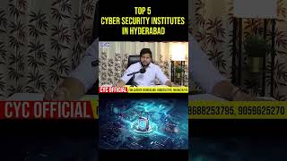 Top 5 Cyber Security institutes in Hyderabad | cyber security training and placement #cybersecurity