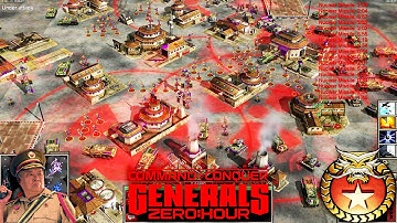 Infantry 1vs7 Infantry Generals | Command & Conquer Generals Zero Hour