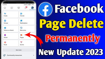 facebook page delete kaise kare 2023|how to delete facebook page | fb page delete kaise kare