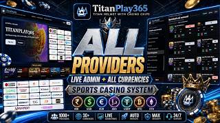 TITAN PLAY 365 Website Demo 🔥 | Live Casino, Turbo Games, 150+ Providers & Admin Panel
