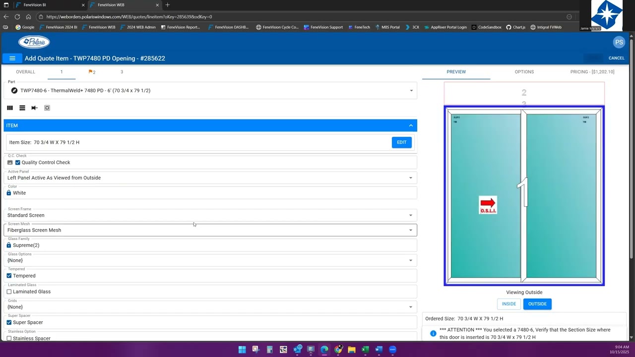 Polaris FeneVision Web PD Opening Designer Training Video 2025