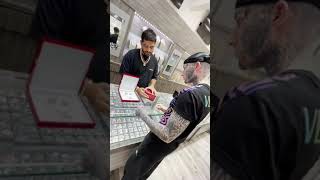 Lil Piru Dropped $22K on A Cartier Bust Down