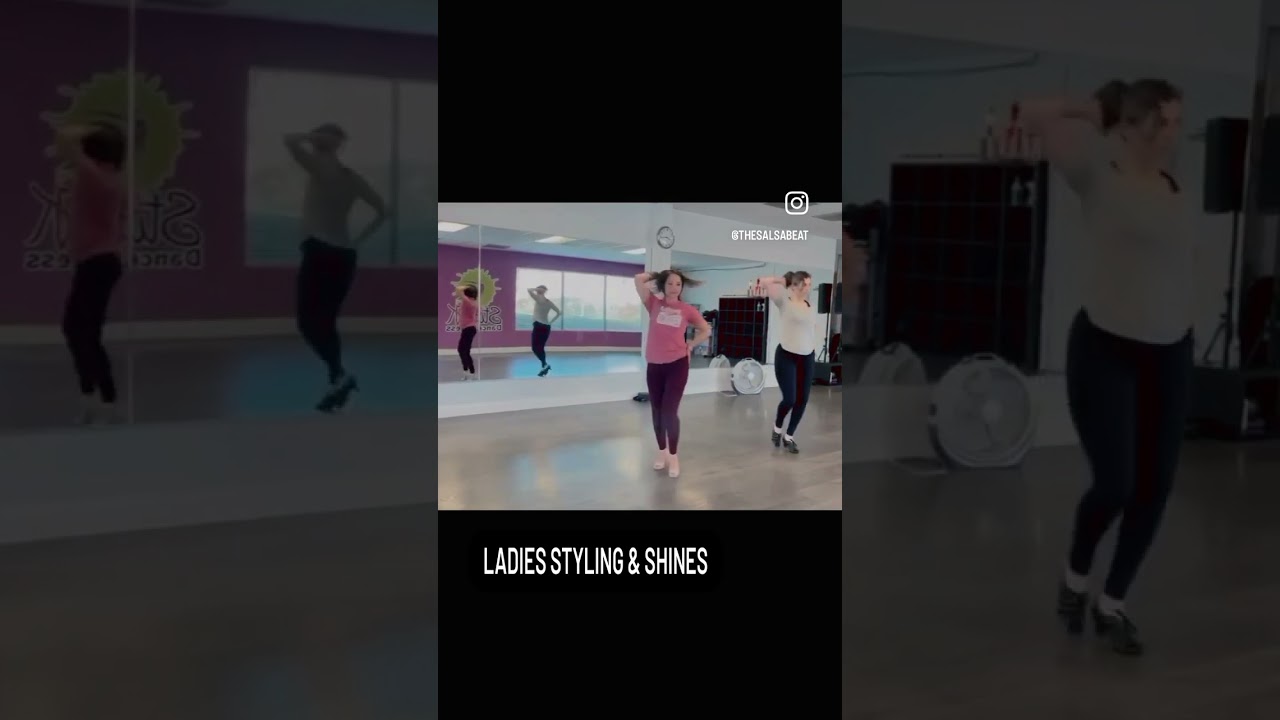 Ladies Salsa Footwork Shines & Styling (Buscando La Verdad by DJ Campanelli & Jimmy)