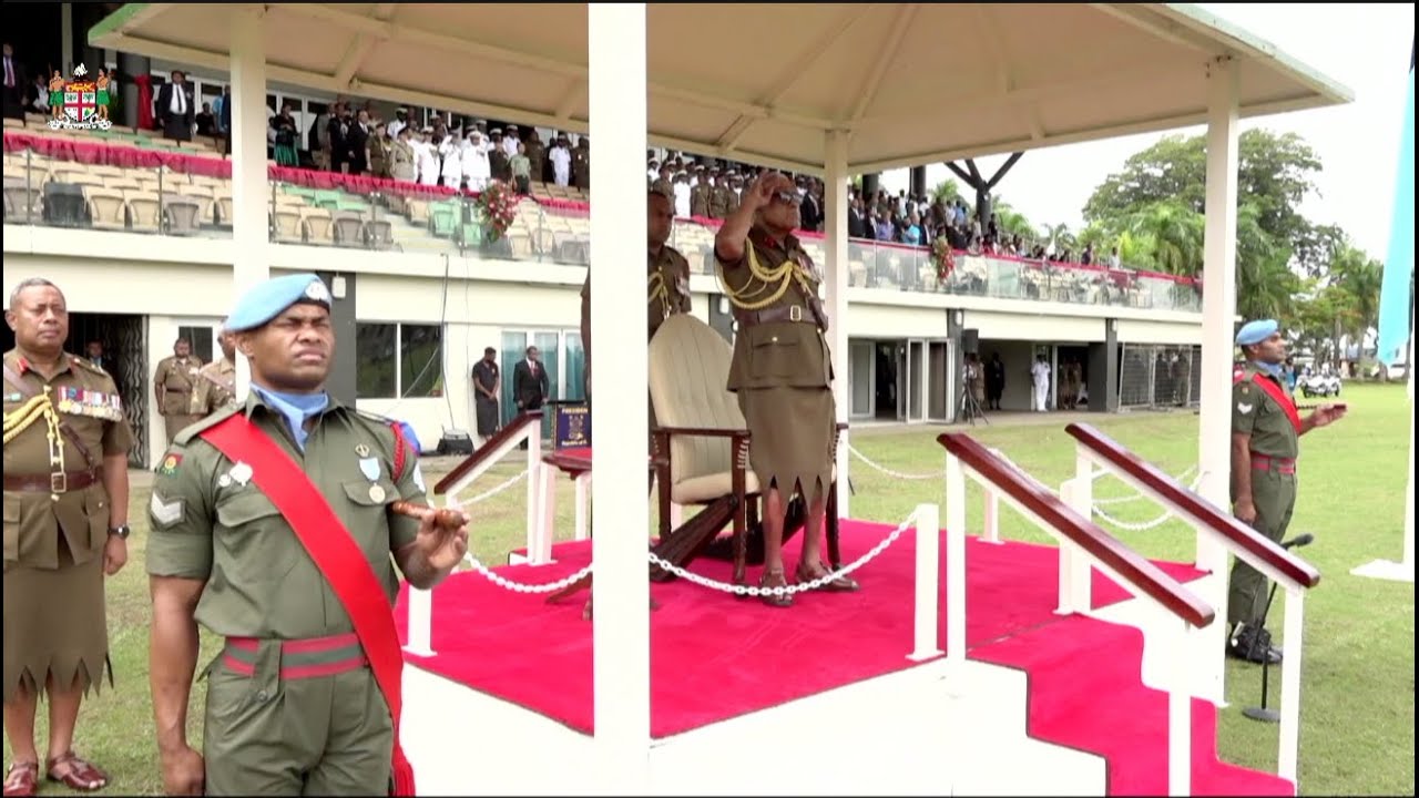 Celebration of the return of the First Battalion of the Fiji Infantry Regiment from the UNAMI