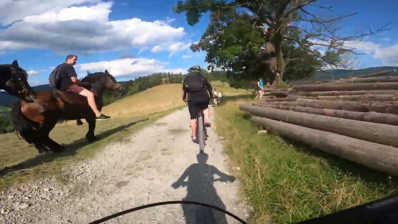 Z Mikim - Cieńków i powrót do Białego Krzyża(5)