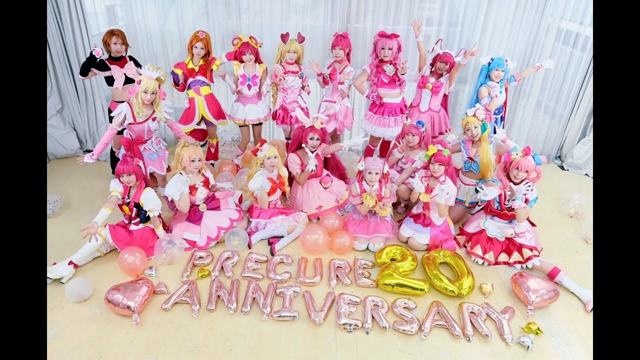 祝プリキュア20周年！！バトンタッチ動画