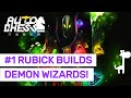 #1 RUBICK WIZARDS BUILDS!! Dota Auto Chess NEW UPDATE WIZARDS COMBOS!!