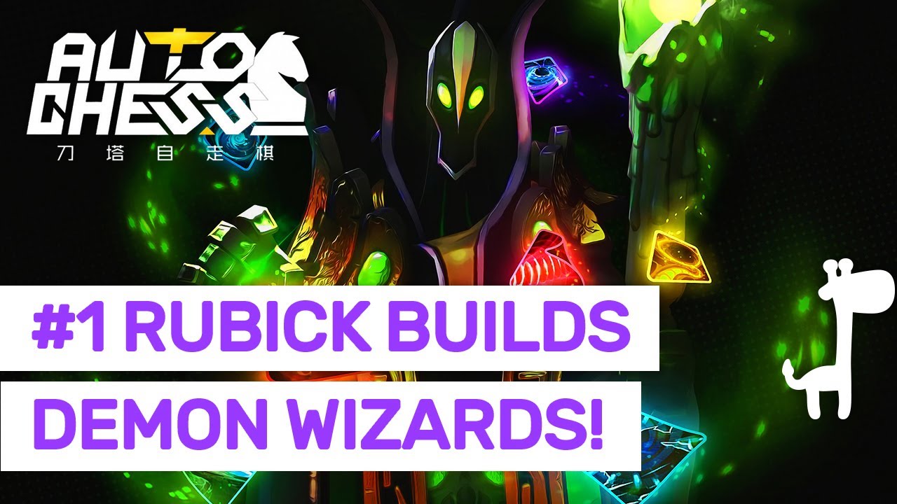 1 Rubick Wizards Builds Dota Auto Chess New Update Wizards Combos