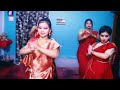Dhak baja kasor baja  nrityangana dance academy  dance choreography  oishee banerjee 