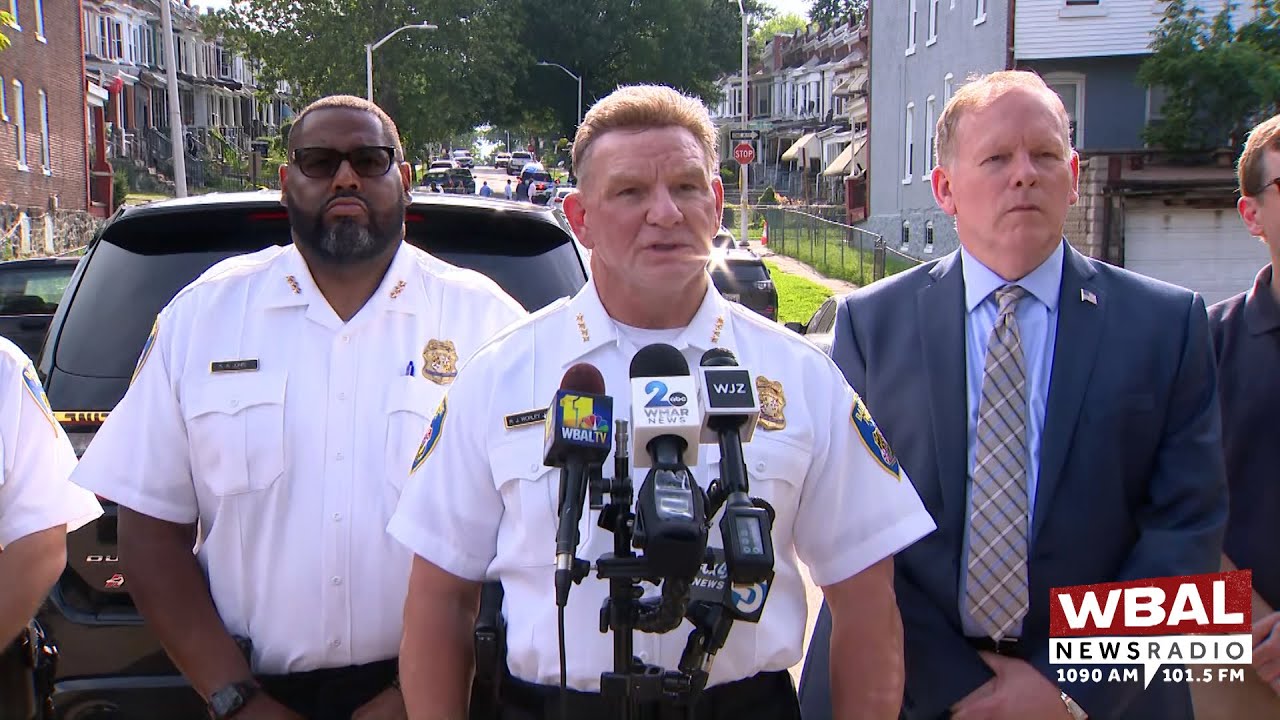 Officials Provide Update on Police-Involved Shooting in West Baltimore ...