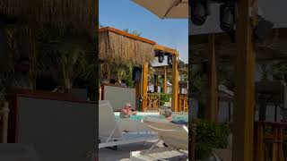 Elderly couple dancing in the Pool and having Fun 😎