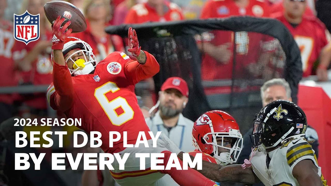 Every Team's Best Play by a DB | 2024 Season - YouTube