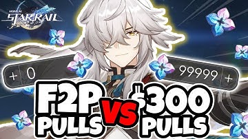 VIEWER F2P PULLS VS MY $300 | Honkai: Star Rail Jing Yuan Banner Pulls