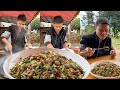 可以多吃2碗米饭的菜，素食主义者的最爱，菜品：萝卜酸菜！【知青伙食团】