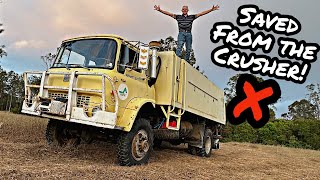 JUNKYARD Rescue! Vintage 4x4 Army Style Fire Truck  How Will it Start & Run?