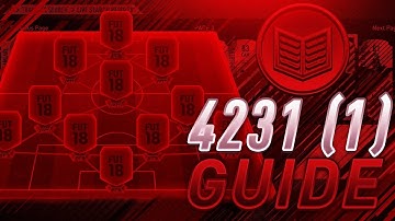 BEST FORMATION IN FIFA 18 | NEW 4231 CUSTOM TACTICS & PLAYER INSTRUCTIONS! (After Patch)