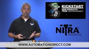 NITRA Pneumatic Manifolds and Silencers from AutomationDirect