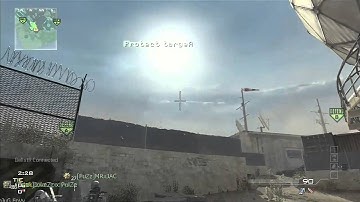 MW3 SND Spawn Throwing Knife Across The Map on Dome