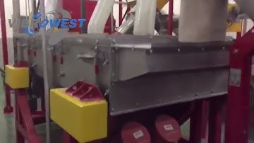 Rectangular Screener mod. VR - Industrial installation - Vibrowest