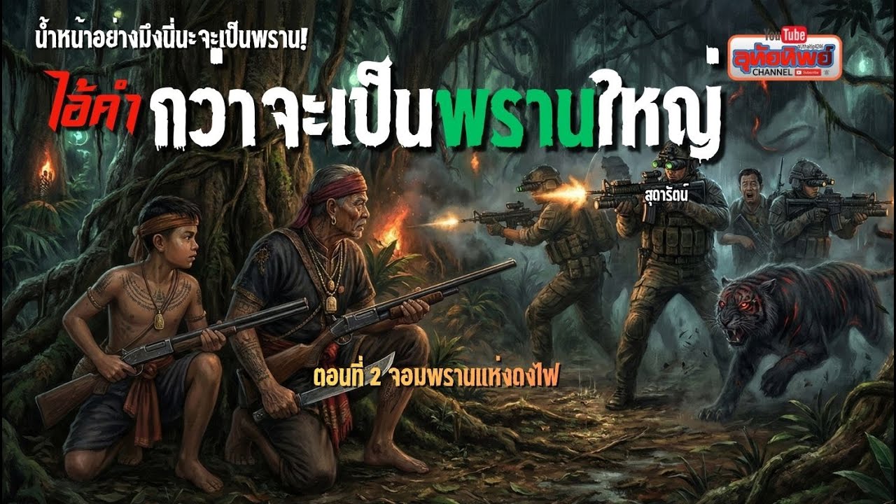 กว่าจะเป็นพรานใหญ่ ตอนที่ 2 จอมพรานแห่งดงไฟ ยาวหนึ่งชั่วโมงเต็ม #พรานป่า #เจ้าป่า