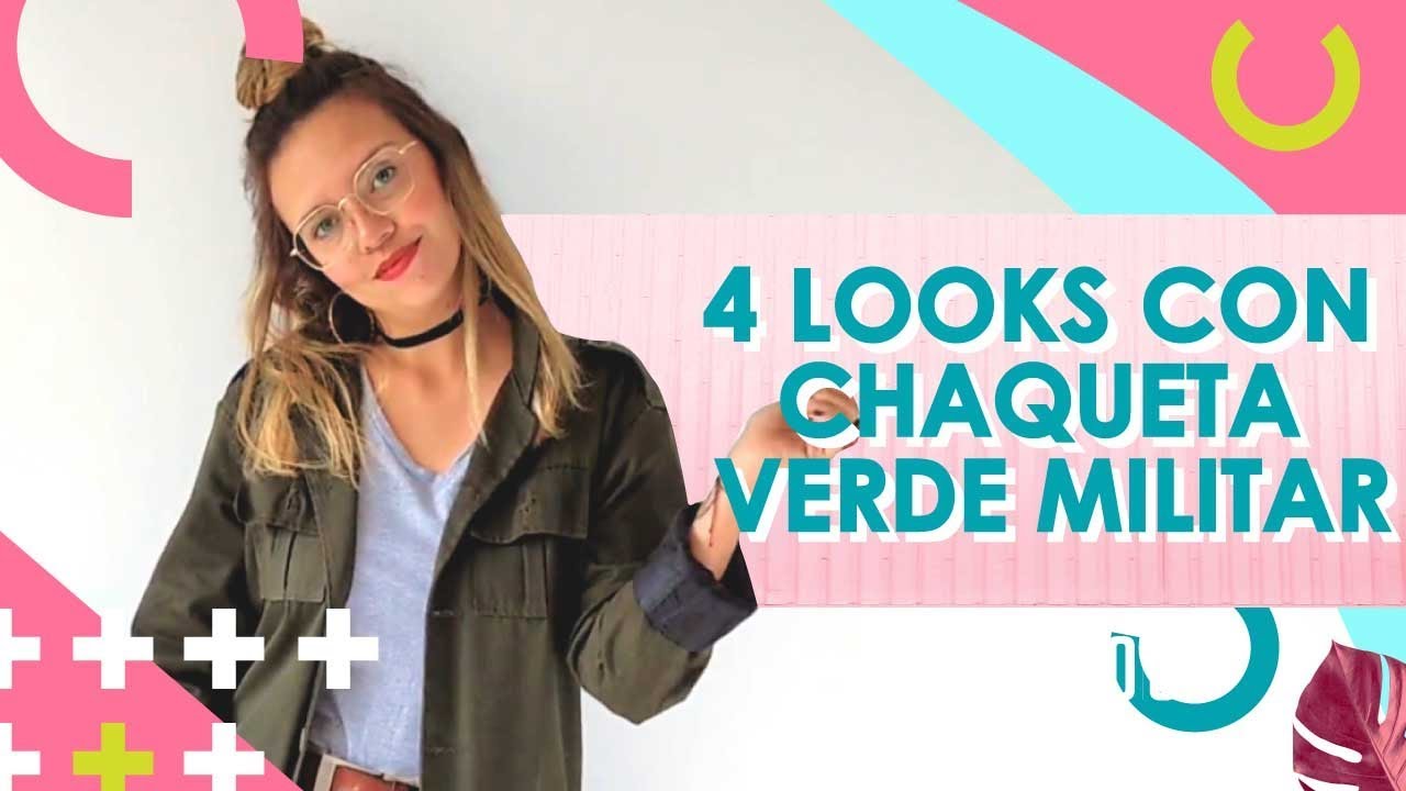 Cómo lucir un look militar con chaqueta verde para mujer - Hair Topel G