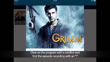 Tablo Tidbits iPad App #9 - Recording Conflicts