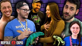 I Bought The MOST POISONOUS Animal ON EARTH At The Reptile Expo With My Famous YouTuber Friends!