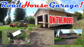 RoadHouse Garage Moved Into Place!