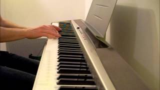 Video thumbnail of "Ce rêve bleu (cover) - piano"