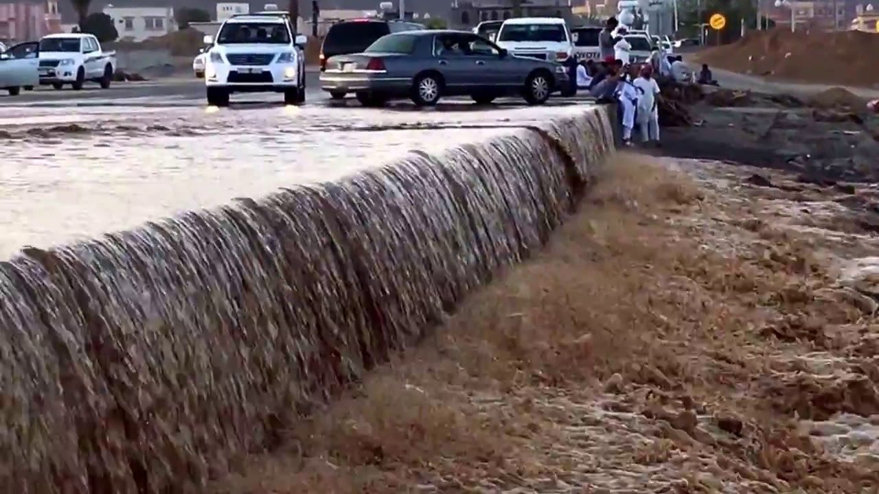 سيول وادي نجران اليوم Youtube
