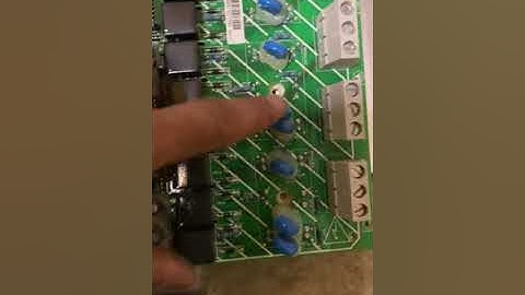 TK MP4000 replacement of Communications Board AL133 Power Module Error