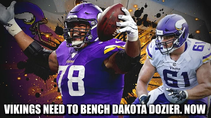 Vikings NEED to Bench Left Guard Dakota Dozier NOW...