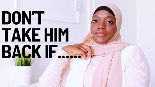 REASONS NOT TO GIVE A MAN ANOTHER CHANCE