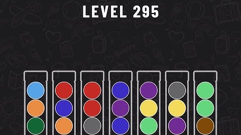 Ball Sort Puzzle Level 295 #ballsortpuzzle #ballsortpuzzlegameplay #puzzlegame #mobilegames