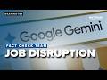 Artificial intelligence TIED to job disruption