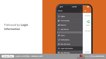 How to Link Two My CSP Alarm.com Powered Security Systems using the Mobile App