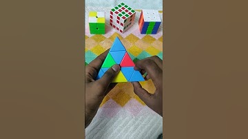 Popular pyraminx patterns #1 #shorts  #rubikscube #raghavcubing
