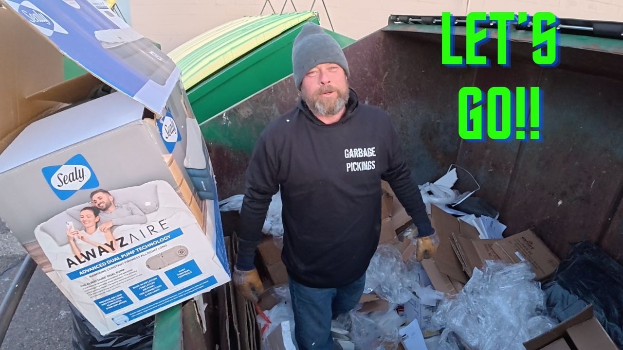 Dumpster diving Ninja diving techniques for silent bin picking when the store manager is nearby