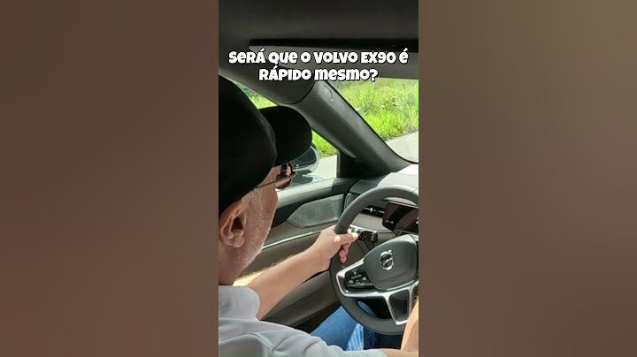 Será que o Volvo EX90 é bom mesmo na aceleração? #volvoex90 #volvo