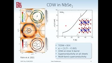 Sven Friedemann “Charge-Density-Waves in NbSe2, TiSe2, and elemental sulphur”