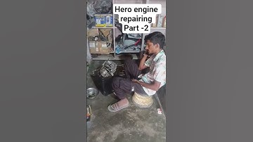 🧑‍🔧🇮🇳Hero bike engine repairing part -2 | engine number | tech bike 🪖|#shorts#shortsfeed#viral