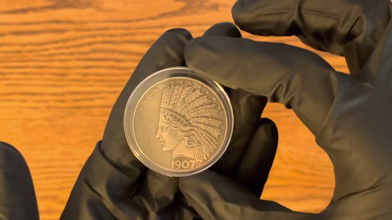 RARE 1907 TEN DOLLAR COIN YouTube RARE 1907 TEN DOLLAR COIN YouTube