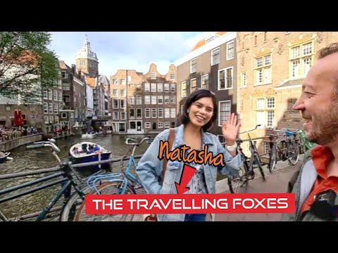 @The Traveling Foxes വിത്ത് ആംസ്റ്റർഡാം സിറ്റി നടത്തം