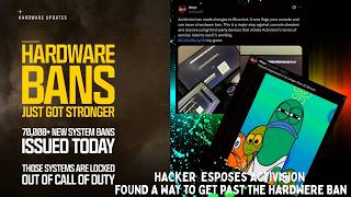 Activision Just Got F*CKING EXPOSED Again by Console CHEATERS FOUND AWAY AROUND THE HARDWARE BAN WTF